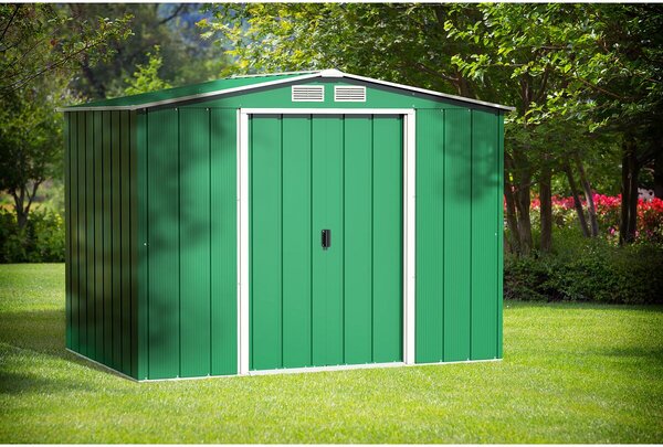 Titan Eco Zahradní domek 4,7 m², zelený DURAMAX 61161