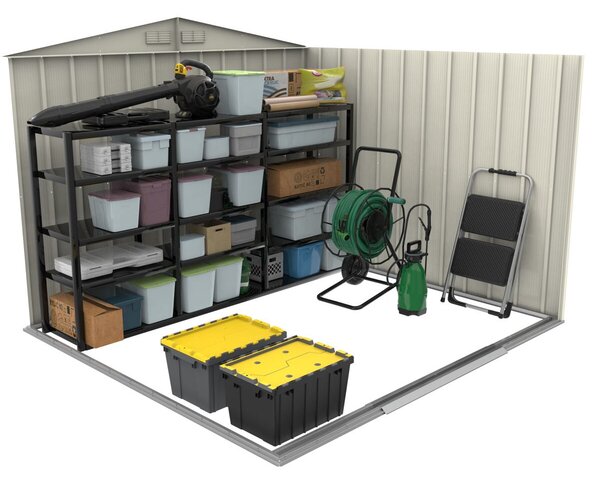 Titan Eco XL Zahradní domek 6,3 m², zelený DURAMAX 60161