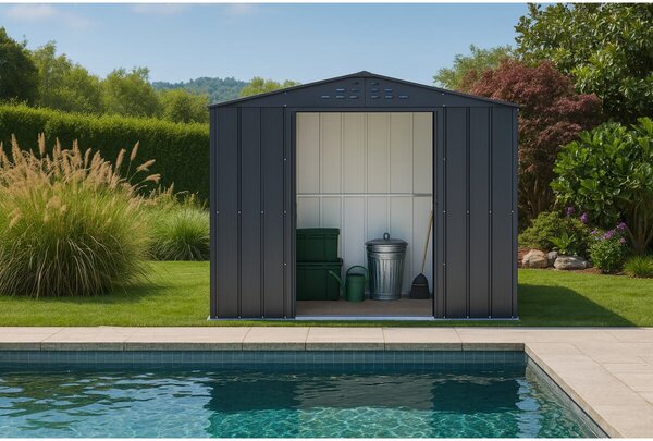 Titan Top Zahradní domek 4,7 m², antracit DURAMAX 50010