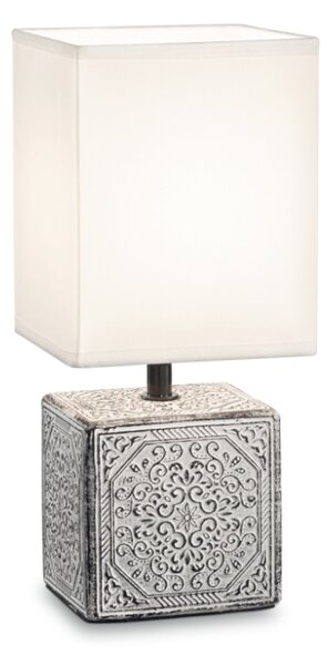 IdealLux 245348 KALI"-1 TL1 stolní svítidlo / lampička E14 1x40W IP20 bílá