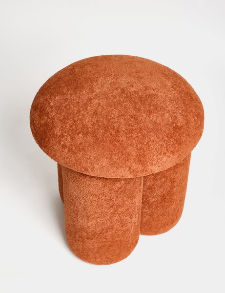 Taburetka Mushie (oranžová). Akce -18%