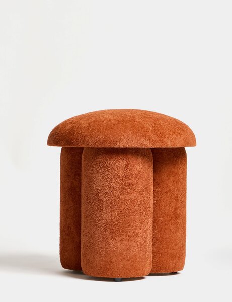 Taburetka Mushie (oranžová). Akce -18%