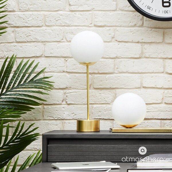 Stolní lampa Atmosphera Stolní lampa žlutá 40 W