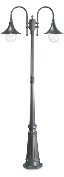 IdealLux 246833 CIMA PT2 venkovní svítidlo E27 2x60W IP43 antracit