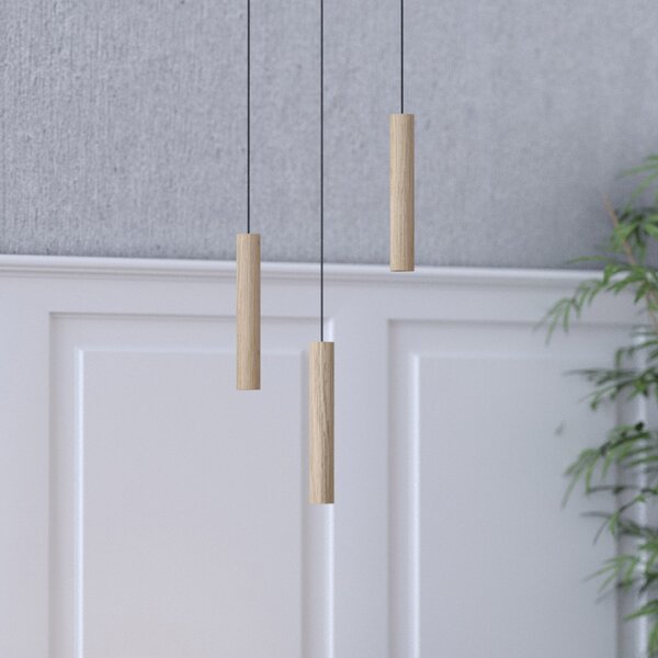 Závěsná svítidlo UMAGE, Chimes Tall, Dřevo, Obývací pokoj, Dřevo, Skandinávský