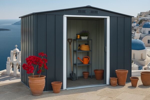 Titan Eco Zahradní domek 4,7 m², antracit DURAMAX 61151