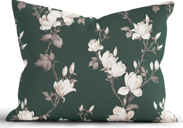 MK Lůžkoviny Bavlněný povlak na polštář Renforcé 70 x 90 cm - Johari tmavě zelené