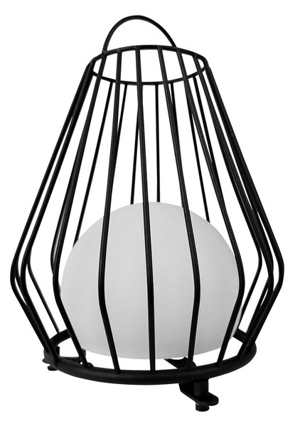 Venkovní svítidla Dyberg Larsen, Evesham, stmívatelné, Černá, Terasa, Kov, Design