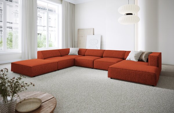 -25 % Dny MOMENTI– Cosmopolitan Design Rohová pohovka Arendal 364 cm, levá