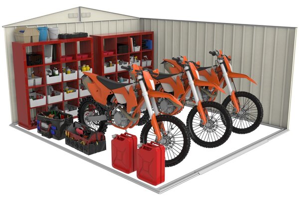 Colossus Eco XXL Zahradní domek 11,6 m², zelený DURAMAX 61361