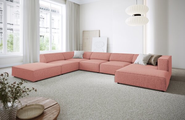 -25 % Dny MOMENTI– Cosmopolitan Design Rohová pohovka Arendal 364 cm, levá