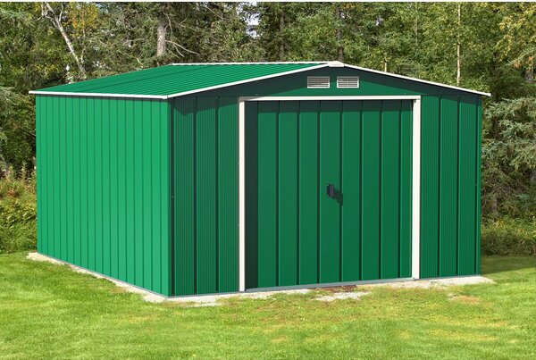 Colossus Eco XXL Zahradní domek 11,6 m², zelený DURAMAX 61361