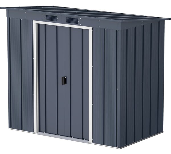 Pent Roof Eco Zahradní domek 2,5 m² + podlahové profily, antracit DURAMAX 50023