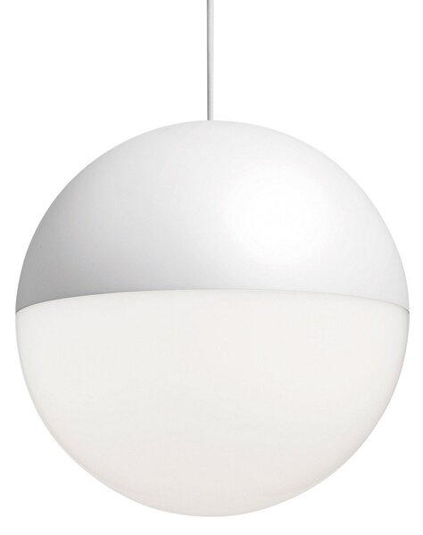 Závěsná svítidlo FLOS, String Light Sphere, stmívatelné, Bílá, Chodba, Kov, Moderní