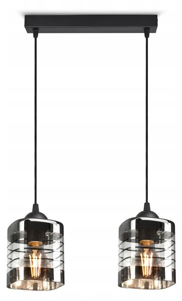 Závěsná lampa Luxolar Glass Aluminium 2 - světelné body E27