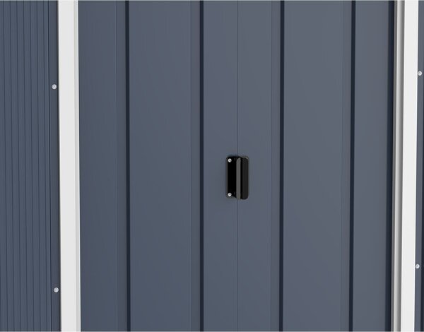 Pent Roof Eco Zahradní domek 2,5 m² + podlahové profily, antracit DURAMAX 50023