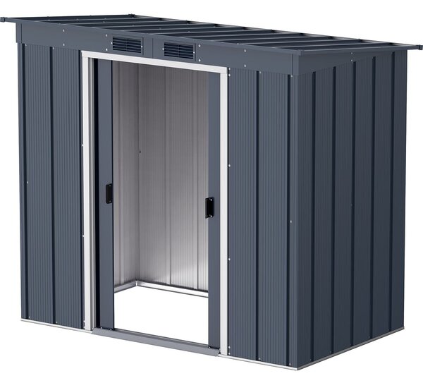 Pent Roof Eco Zahradní domek 2,5 m² + podlahové profily, antracit DURAMAX 50023