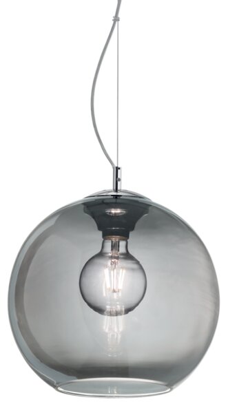 IdealLux 250311 NEMO SP1 D20 závěsné svítidlo E27 1x60W IP20 kouřové sklo