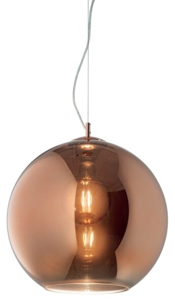 IdealLux 250328 NEMO SP1 D20 RAME závěsné svítidlo E27 1x60W IP20 kouřové sklo