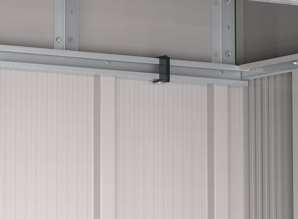 Pent Roof Eco Zahradní domek 2,5 m² + podlahové profily, antracit DURAMAX 50023