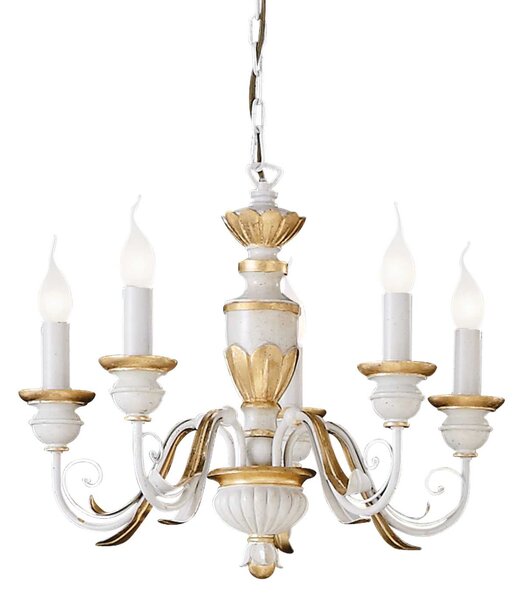 Ideal Lux Závěsné svítidlo FIRENZE SP5 BIANCO