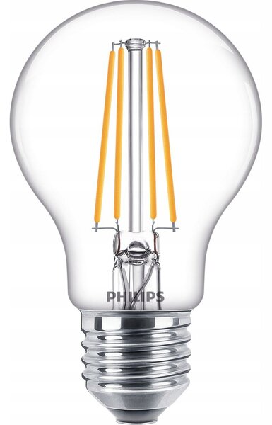 Sada 6x LED žárovka E27 A60 7W=60W 850lm 4000K Neutrální Filament PHILIPS