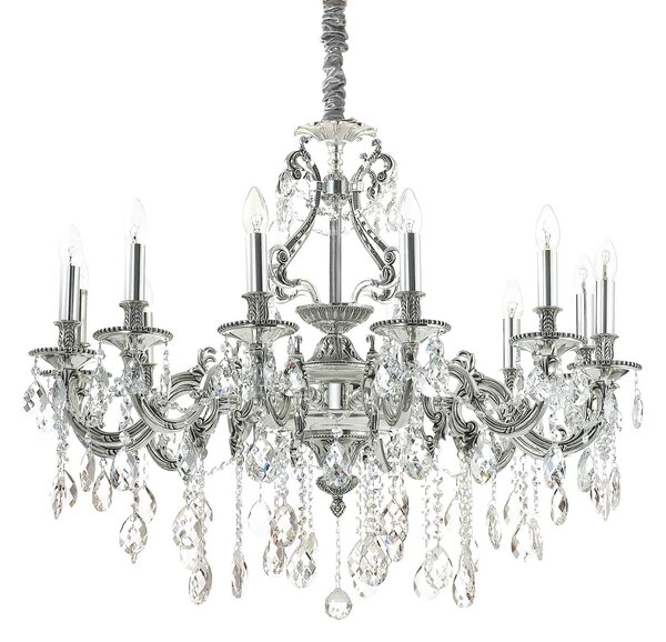 Ideal Lux Závěsné svítidlo GIOCONDA SP12 ARGENTO