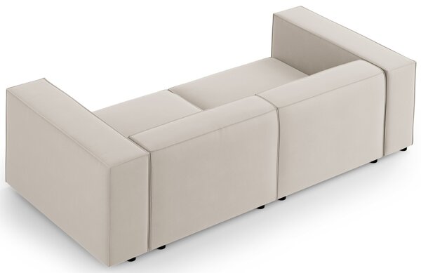 -25 % Dny MOMENTI– Cosmopolitan Design Sametová pohovka Arendal 204 cm