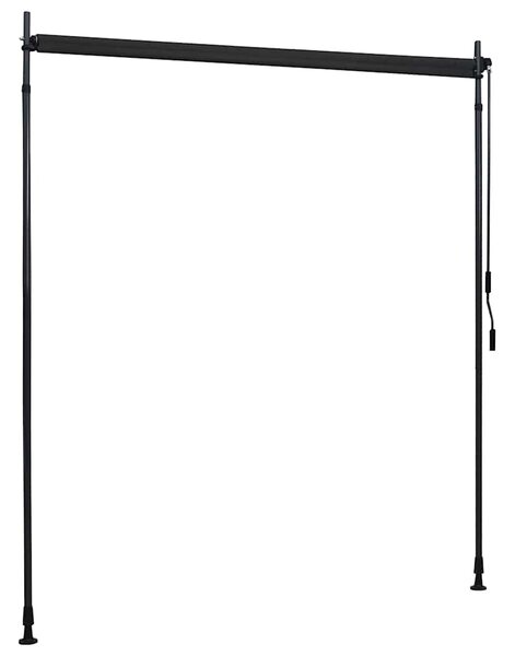 Venkovní roleta 200 x 270 cm antracitová 145938