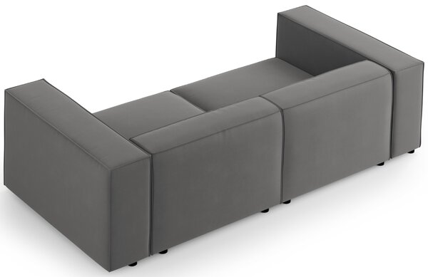 -25 % Dny MOMENTI– Cosmopolitan Design Sametová pohovka Arendal 204 cm