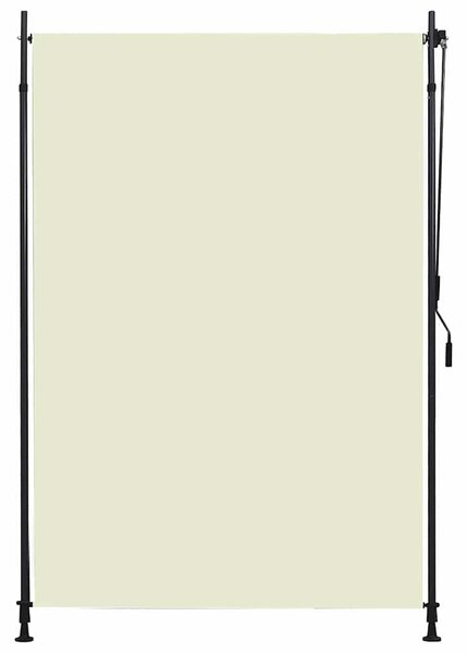 Venkovní roleta 150 x 270 cm krémová 145941