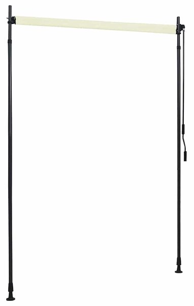 Venkovní roleta 150 x 270 cm krémová 145941