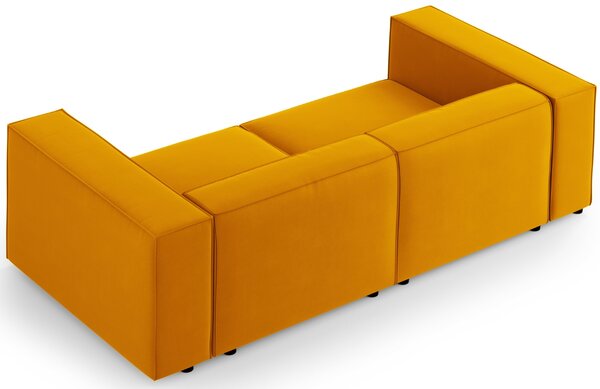 -25 % Dny MOMENTI– Cosmopolitan Design Sametová pohovka Arendal 204 cm