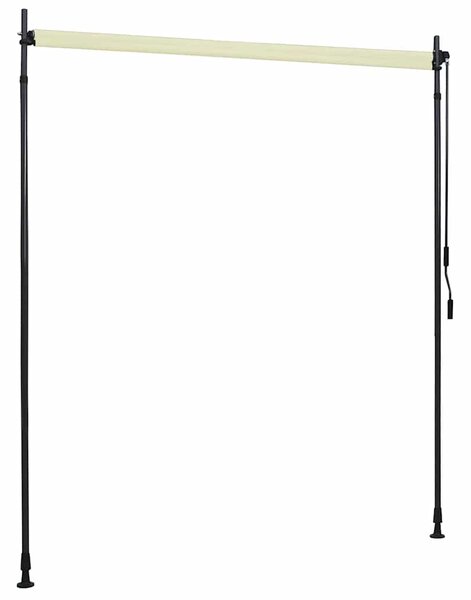 Venkovní roleta 200 x 270 cm krémová 145942
