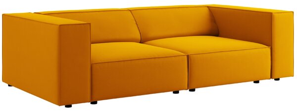 -25 % Dny MOMENTI– Cosmopolitan Design Sametová pohovka Arendal 204 cm