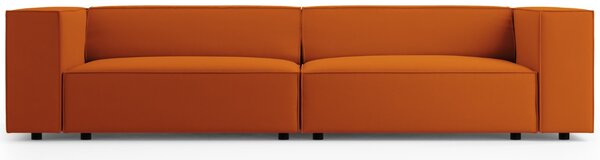 -25 % Dny MOMENTI– Cosmopolitan Design Sametová pohovka Arendal 244 cm