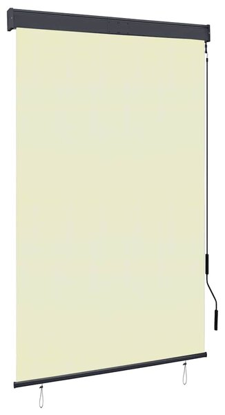Venkovní roleta 120 x 250 cm krémová 145965