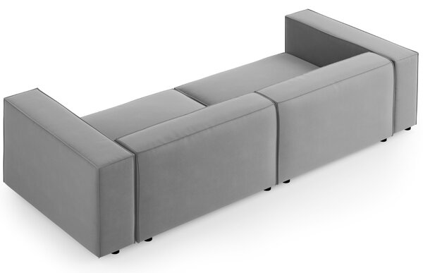 -25 % Dny MOMENTI– Cosmopolitan Design Sametová pohovka Arendal 244 cm