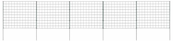 Zahradní plot 77,5 x 64 cm zelený 146102