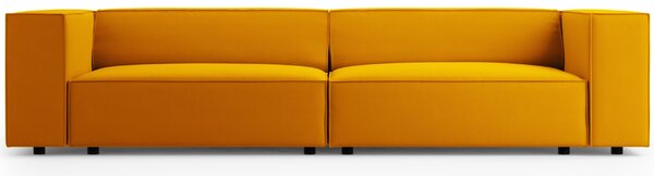 -25 % Dny MOMENTI– Cosmopolitan Design Sametová pohovka Arendal 244 cm