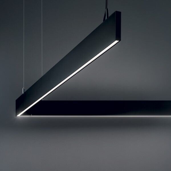 Ideal Lux 268217 LINUS závěsné svítidlo LED 34W/3850lm 4000K černá