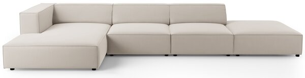-25 % Dny MOMENTI– Cosmopolitan Design Sametová rohová pohovka Arendal 341 cm, levá