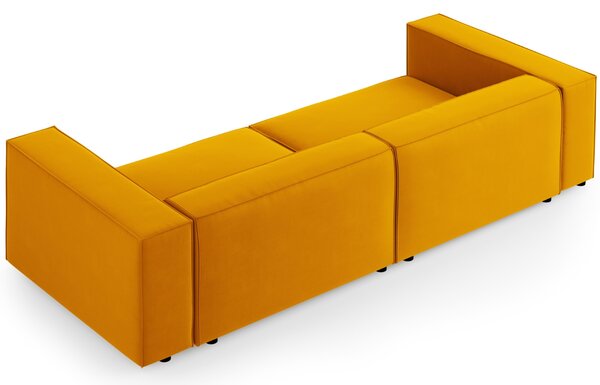 -25 % Dny MOMENTI– Cosmopolitan Design Sametová pohovka Arendal 244 cm