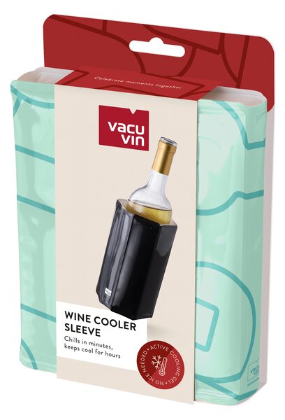 Vacu Vin Chladicí obal na víno Vacu Vin, vzor, Jade