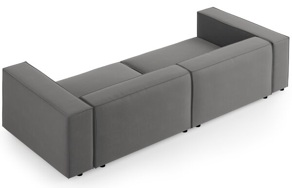 -25 % Dny MOMENTI– Cosmopolitan Design Sametová pohovka Arendal 244 cm