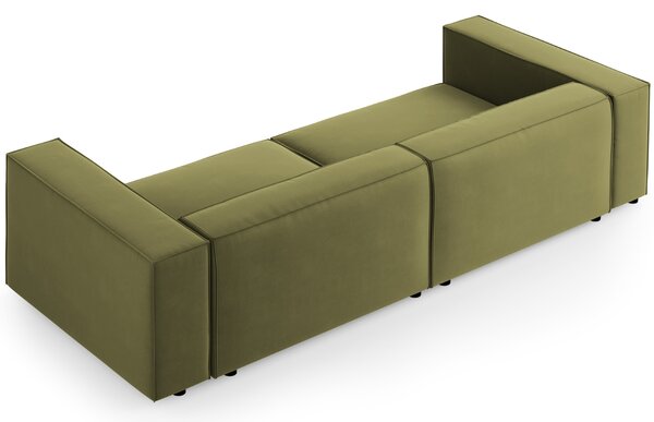 -25 % Dny MOMENTI– Cosmopolitan Design Sametová pohovka Arendal 244 cm