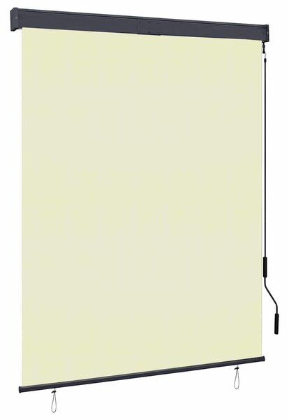 Venkovní roleta 140 x 250 cm krémová 145971