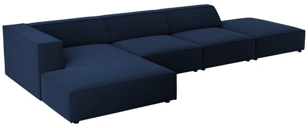 -25 % Dny MOMENTI– Cosmopolitan Design Sametová rohová pohovka Arendal 341 cm, levá