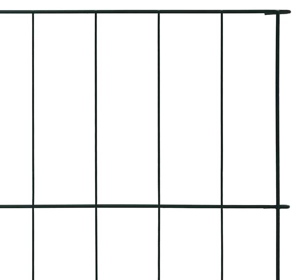 Zahradní plot 115 x 79 cm zelený 146105