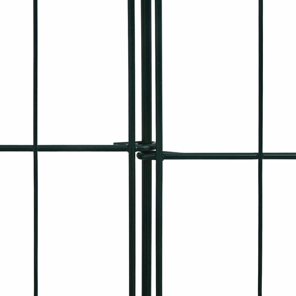 Zahradní plot 115 x 79 cm zelený 146105
